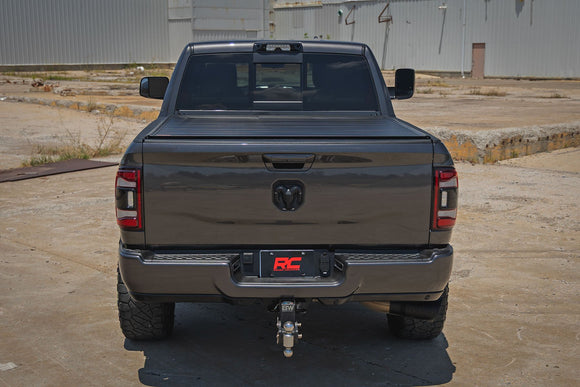 Rough Country Hard Roll Up Bed Cover 6'4  Bed For Ram 1500 10-18 2500 10-25