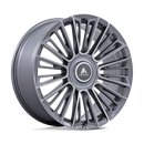 22X9.5 Asanti Black AB049 Premier Matte Gunmetal 5x120 ET30 Wheel Rim