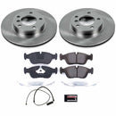 PowerStop OE Stock Replacement Low-Dust Ceramic Brake Pad and Rotor Kit