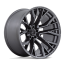 22x12 Fuel Off-Road D848 Rebar Gray 5x127 ET-44 CB71.5 Wheel Rim