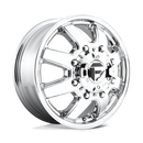 17X6.5 Fuel D536 Maverick Chrome Plated 8X210 ET116 wheel/rim