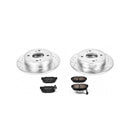 PowerStop Z23 Daily Driver Carbon-Fiber Ceramic Brake Pad and Drilled & Slotted