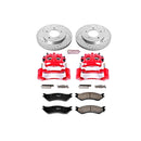 PowerStop Z23 Daily Driver Carbon-Fiber Ceramic Pads Drilled & Slotted Rotor & C