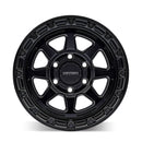 18x9 Mayhem Ridgeline Satin Black 6x139.7 ET20 CB106 Wheel Rim