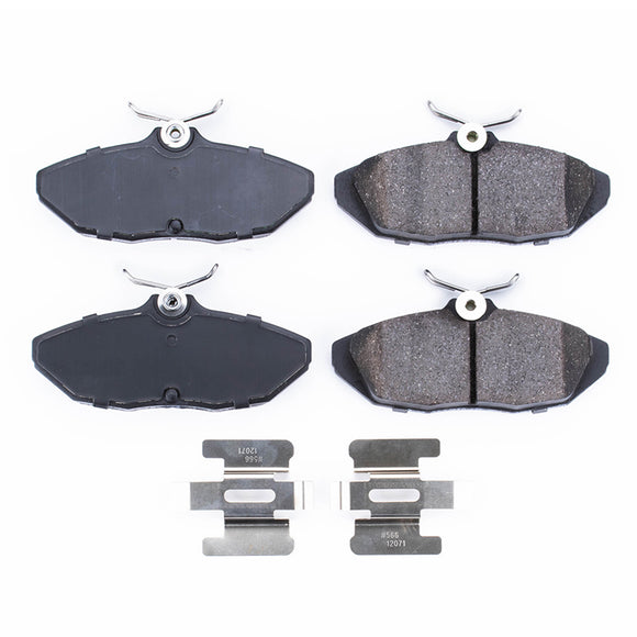PowerStop Z17 Evolution Ceramic Brake Pads With Hardware
