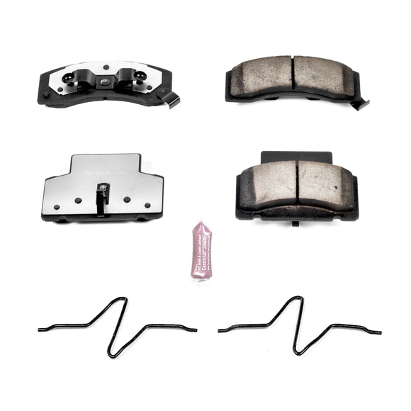 PowerStop Z36 Truck And Tow Carbon-Fiber Ceramic Brake Pads With Hardware