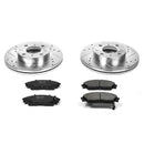 PowerStop Z23 Daily Driver Carbon-Fiber Ceramic Brake Pad and Drilled & Slotted