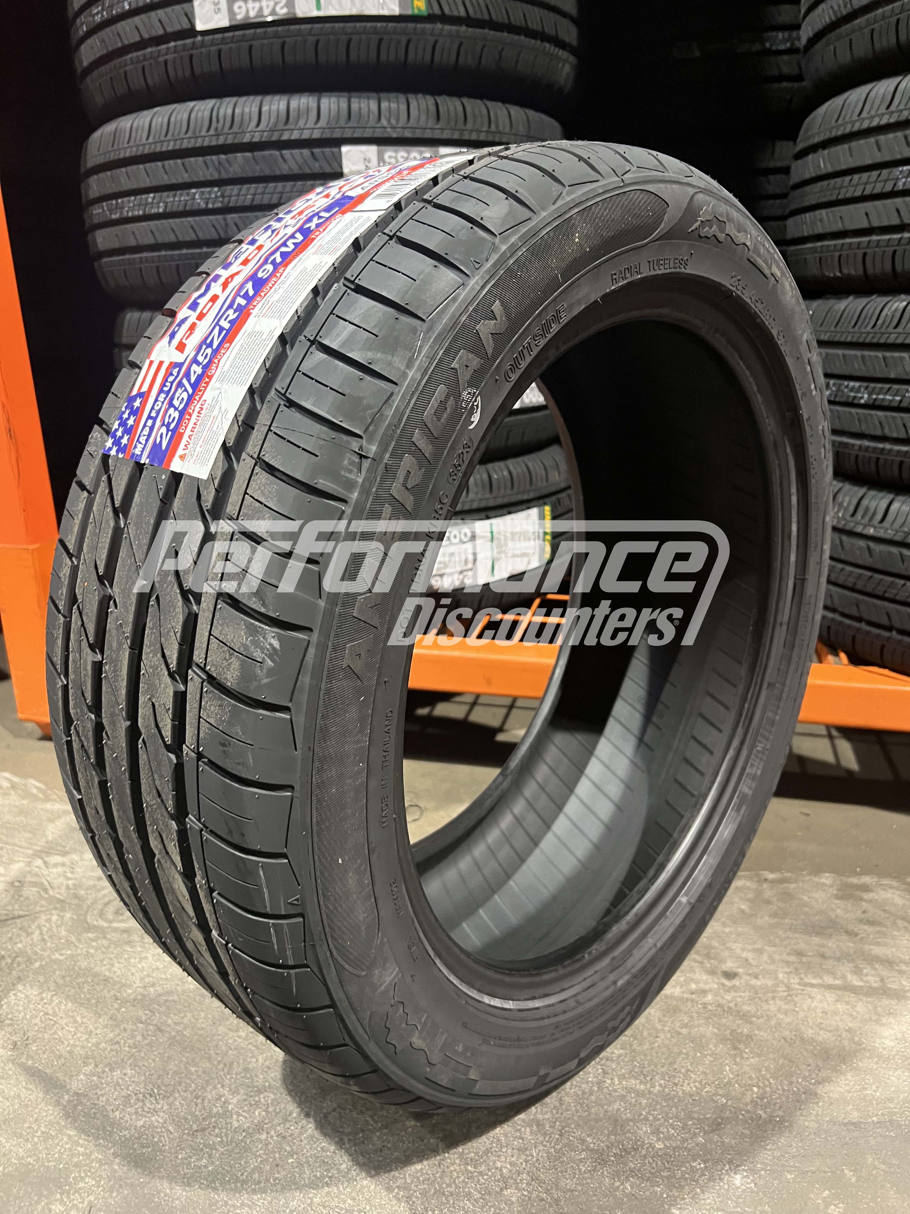 American Roadstar Sport A/S Tire(s) 235/45R17 97W SL BSW 235 45 17 2354517