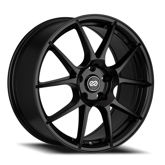 16X7 Enkei YS5 Wheel/Rim Matte Black 5X114.3 ET38 5-114.3 16-7
