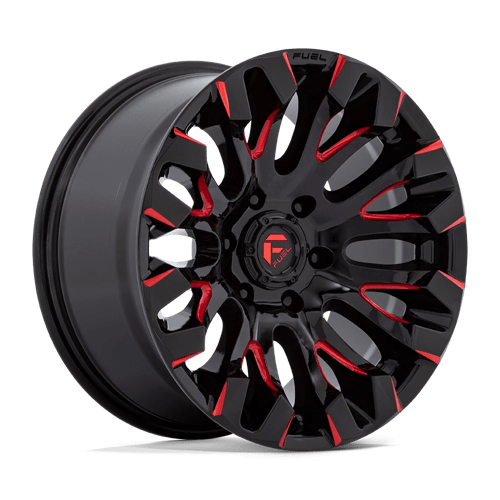 18x9 Fuel Off-Road D829 Quake Black 6x135 ET1 CB87.1 Wheel Rim
