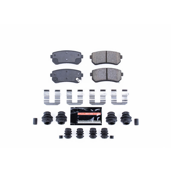 PowerStop Z23 Evolution Sport Carbon-Fiber Brake Pads With Hardware