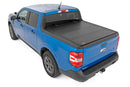 Rough Country Hard Tri-Fold Flip Up Bed Cover 4'6" Bed For Ford Maverick 22-23