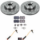 PowerStop OE Stock Replacement Low-Dust Ceramic Brake Pad and Rotor Kit