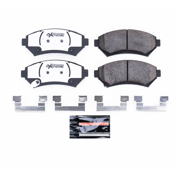 PowerStop Z26 Street Performance Carbon-Fiber Ceramic Brake Pads With Hardware