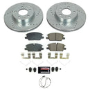 PowerStop Z23 Daily Driver Carbon-Fiber Ceramic Brake Pad and Drilled & Slotted