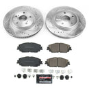 PowerStop Z23 Daily Driver Carbon-Fiber Ceramic Brake Pad and Drilled & Slotted