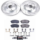 PowerStop Z23 Daily Driver Carbon-Fiber Ceramic Brake Pad and Drilled & Slotted