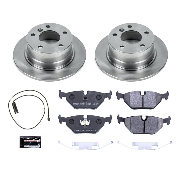 PowerStop Track Day Spec High-Performance Brake Pad and Rotor Kit