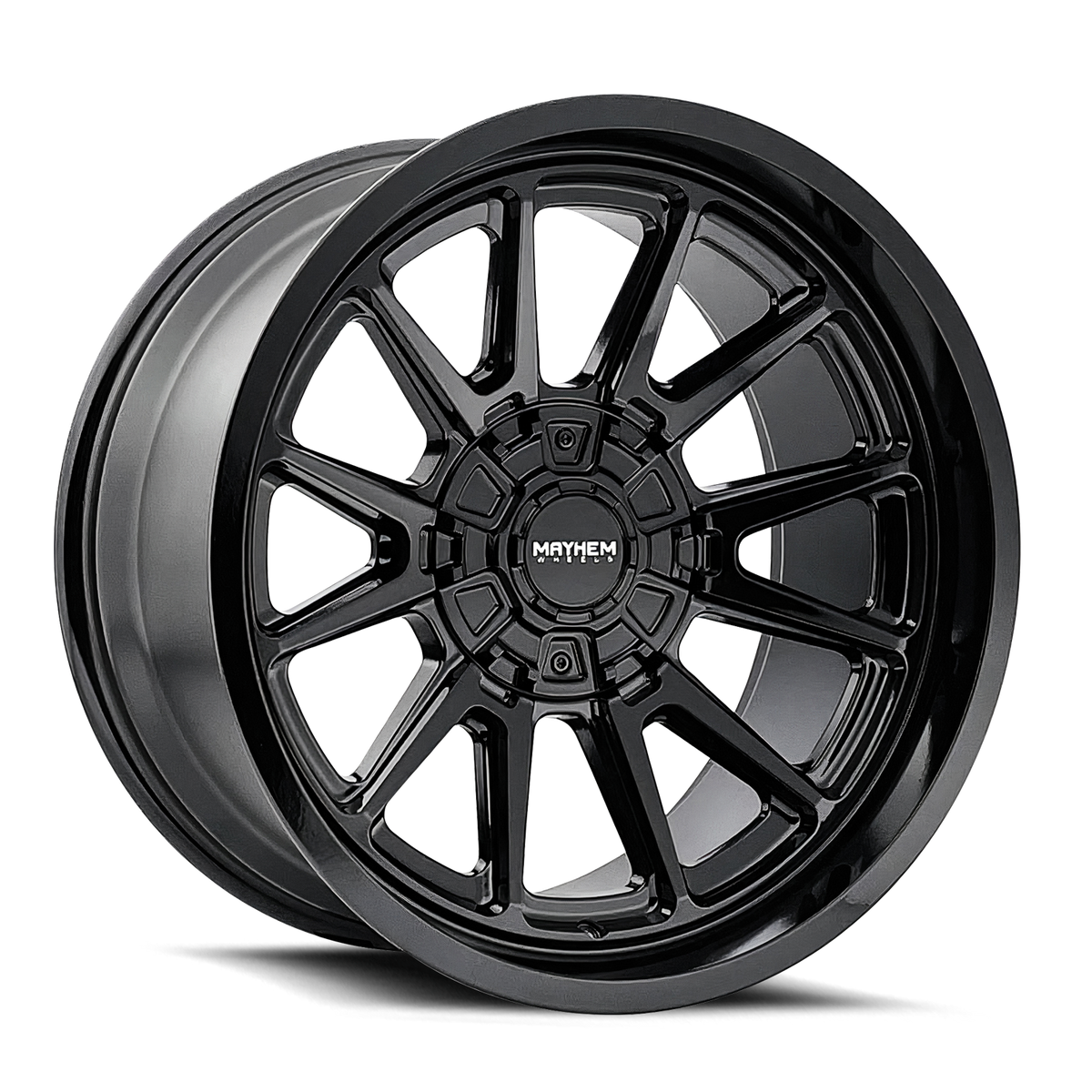 Mayhem Intrepid Rim 20x9 Mayhem Intrepid Gloss Black 8x180 ET0 CB124.1 Wheel Rim ...