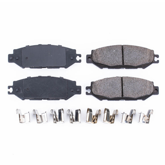 PowerStop Z17 Evolution Ceramic Brake Pads With Hardware