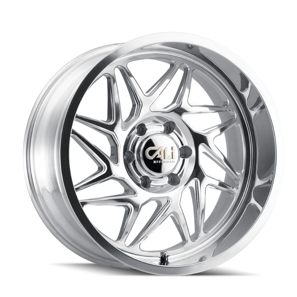 20x12 Cali Off-Road 9112 Gemini Polished 6x139.7 6x5.5 ET-51 Wheel Rim