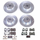 PowerStop Z26 Street Performance Ceramic Brake Pad and Drilled & Slotted Rotor K