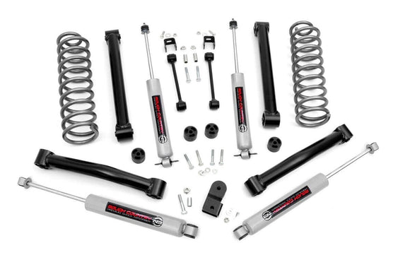 Roug Country 3.5 Inch Lift Kit V-8 Motor Jeep Grand Cherokee ZJ 2WD 4WD 93-98