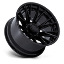20x9 Fuel Off-Road FC402 Catalyst Matte Black Gloss Black Lip 8x170 ET1 Wheel