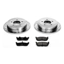 PowerStop Z23 Daily Driver Carbon-Fiber Ceramic Brake Pad and Drilled & Slotted