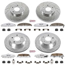 PowerStop Z26 Street Performance Ceramic Brake Pad and Drilled & Slotted Rotor K