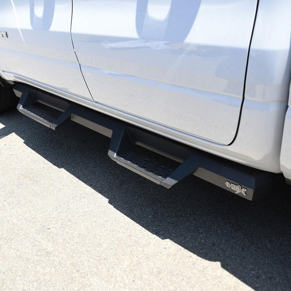 Westin HDX Drop Nerf Step Bars Powder Coated Textured Black Steel 56-14095