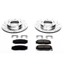 PowerStop Z23 Daily Driver Carbon-Fiber Ceramic Brake Pad and Drilled & Slotted