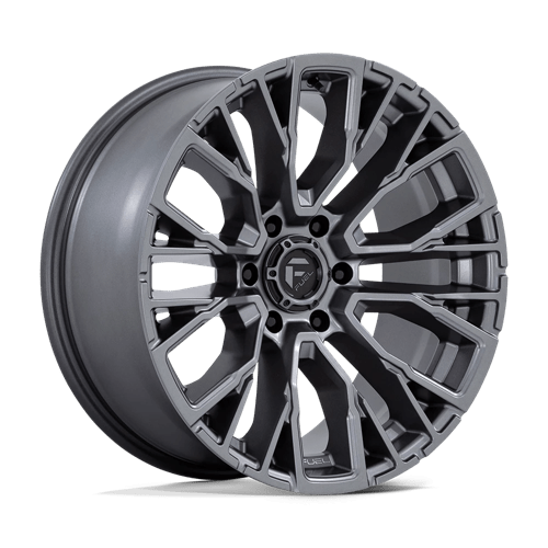20x9 Fuel Off-Road D848 Rebar Gray 6x139.7 ET1 CB106.1 Wheel Rim
