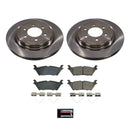 PowerStop OE Stock Replacement Low-Dust Ceramic Brake Pad and Rotor Kit
