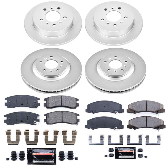 Z23 Daily Driver Premium Carbon-Fiber Ceramic Brake Pad and Fully Coated Rotor K