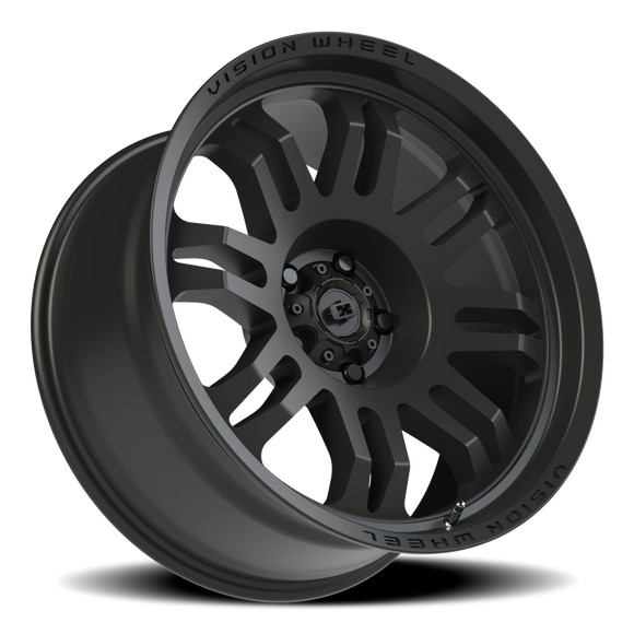 20x9.5 Vision 409 Inferno Black Wheel 5x127 ET-18 CB78.1