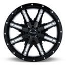 17x8 RTX Ravine Black Milled 6x139.7 ET10 wheel/rim-2