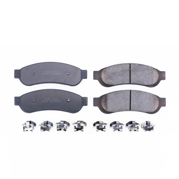 PowerStop Z17 Evolution Ceramic Brake Pads With Hardware