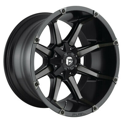 18x9 Fuel Off-Road D556 Coupler Matte Black Double Dark Tint 6x135 ET19 Wheel