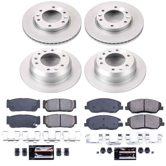 Z23 Daily Driver Premium Carbon-Fiber Ceramic Brake Pad and Fully Coated Rotor K