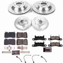 PowerStop Z23 Daily Driver Carbon-Fiber Ceramic Brake Pad and Drilled & Slotted