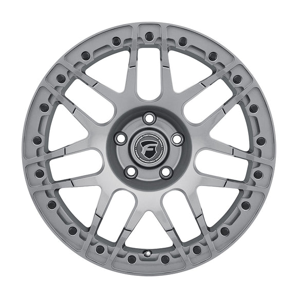 17x10 Forgestar F14 Beadlock Gloss Anthracite 5x120 ET45 Wheel Rim