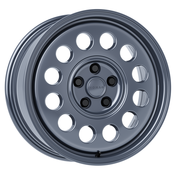 15x7 Nomad N501UG Convoy Utility Gray 5x139.7 ET-10 CB107.95 Wheel