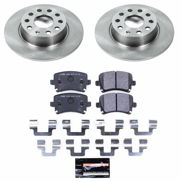 PowerStop Track Day Spec High-Performance Brake Pad and Rotor Kit