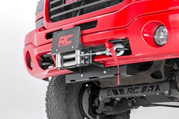 Rough Country Hidden Winch Mounting Plate For Chevy GMC 1500 99-06 And Classic