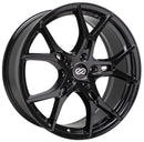 18X8 Enkei Vulcan Gloss Black Wheel/Rim 5x120 5-120 517-880-1240BK