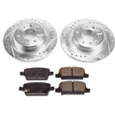 PowerStop Z23 Daily Driver Carbon-Fiber Ceramic Brake Pad and Drilled & Slotted
