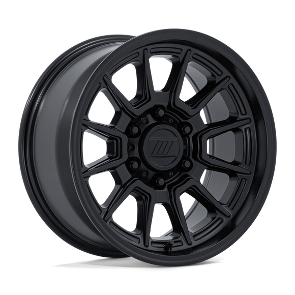 17x8.5 Pro Comp PA209 Rattler Matte Black 5x127 ET0 CB71.5 Wheel Rim