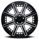 20x10 ION 149 Gloss Black Machined 8x180 ET-24 Wheel Rim