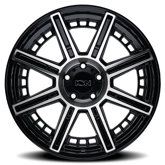 20x10 ION 149 Gloss Black Machined 8x180 ET-24 Wheel Rim